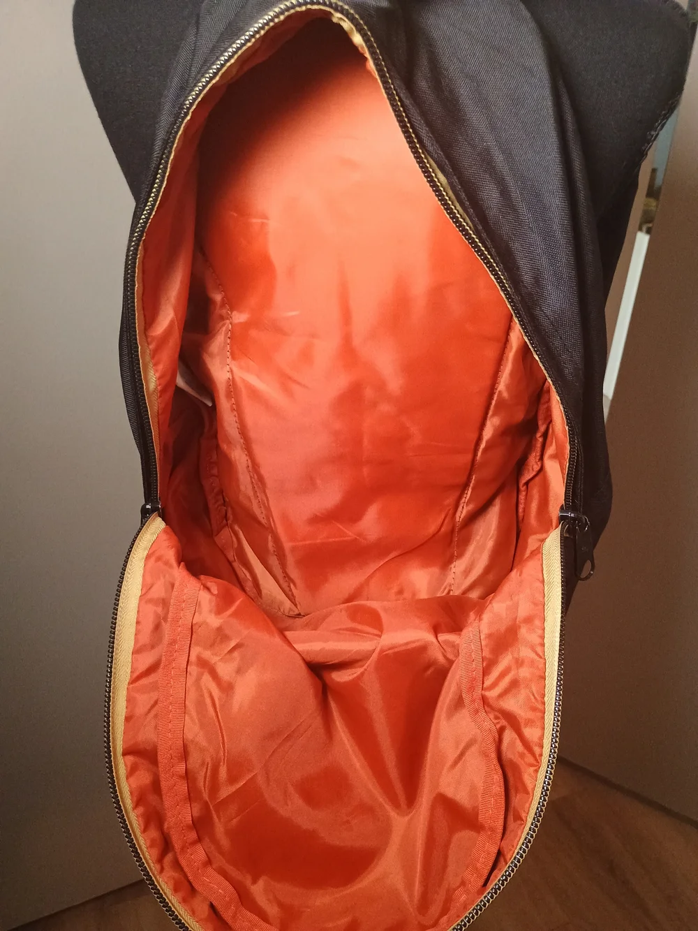 Poler Classic Rucksack Backpack Black & Orange